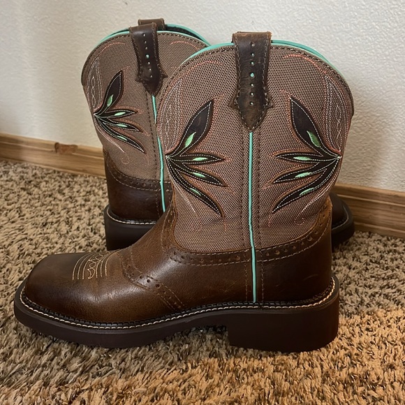 Justin Brand Ladies Size 8 Nettie Western Boot - Picture 10 of 13